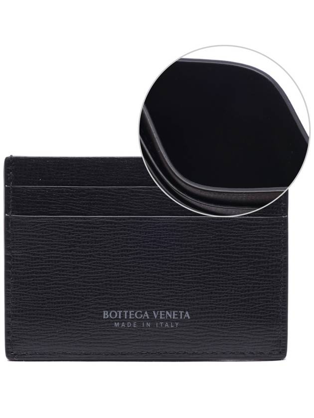 Logo Card Wallet Black - BOTTEGA VENETA - BALAAN 3