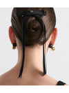 Dior twist bow black grosgrain hairpin 45DTC952E132 C900 - DIOR - BALAAN 5