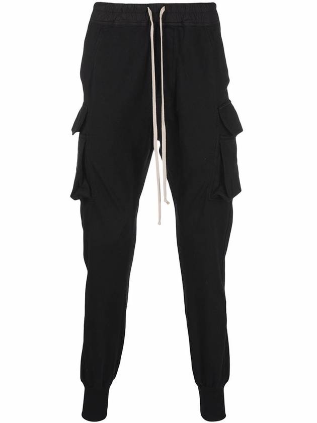 Dark Shadow Mastodon Cut Compact Track Pants Black - RICK OWENS - BALAAN 6