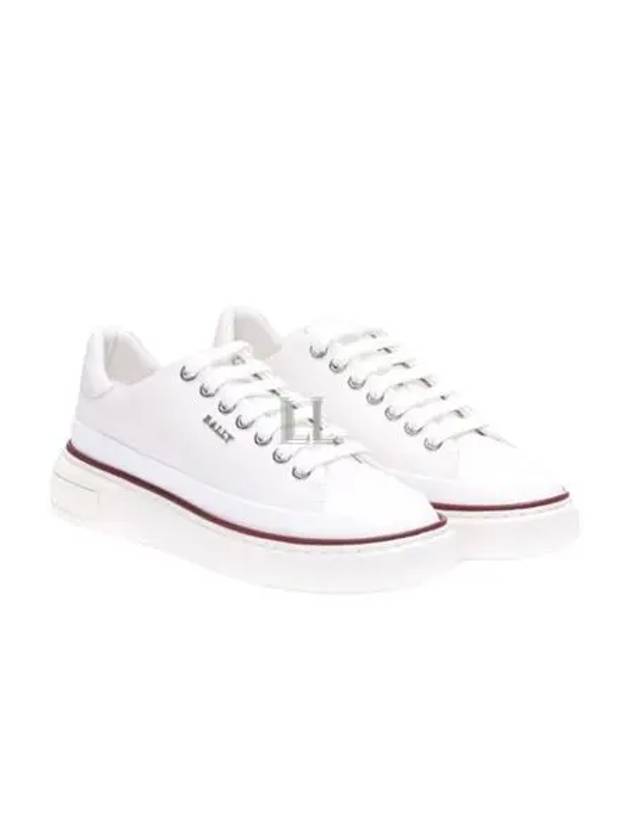 Maily Leather Low-Top Sneakers white - BALLY - BALAAN 2