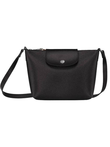 Le Pliage City Shoulder Bag Black - LONGCHAMP - BALAAN 1