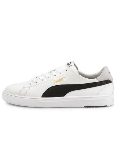 Serve Pro Lite Low Top Sneakers White Black - PUMA - BALAAN 1