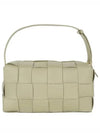 Brick Cassette Intrecciato Shoulder Bag Travertine - BOTTEGA VENETA - BALAAN 2