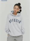 Overfit Pullover Hood Light Melange Gray - OFFGRID - BALAAN 2