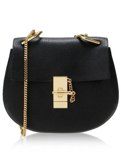 Drew Chain Shoulder Bag Black - CHLOE - BALAAN 2