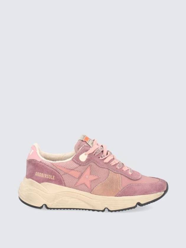 Running Sole Lace-Up Low Top Sneakers Pink - GOLDEN GOOSE - BALAAN 2