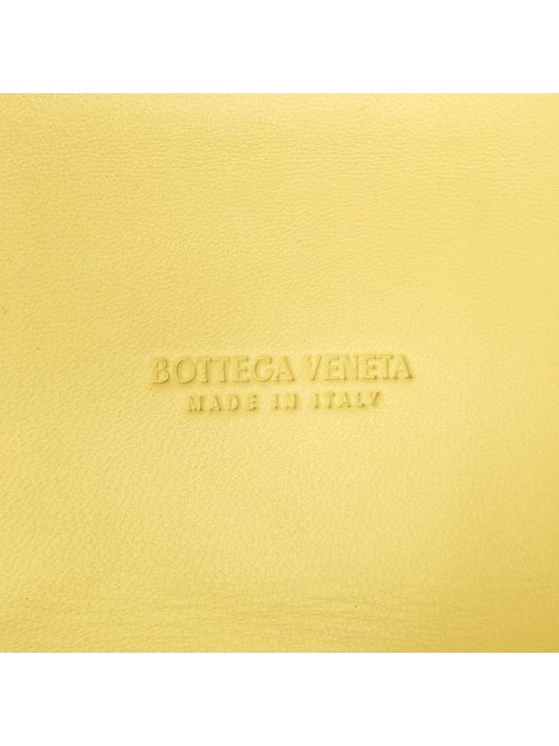 S BV Intrecciato Arco Leather Tote Bag Small Sherbet - BOTTEGA VENETA - BALAAN 8