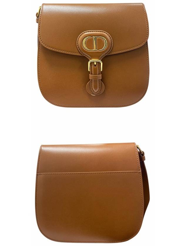 Bobby Frame Calfskin Cross Bag Brown - DIOR - BALAAN 5