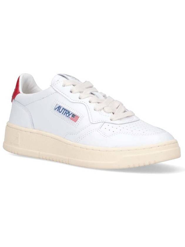 Action Red Tab Low Top Sneakers White - AUTRY - BALAAN 3