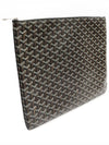 APMSENAT2 GM 01 Black Goyadin Canvas Senna Clutch - GOYARD - BALAAN 3