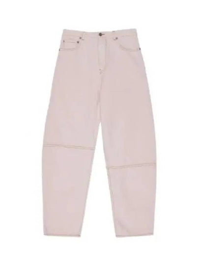 Wide denim pants J1583 - GANNI - BALAAN 2