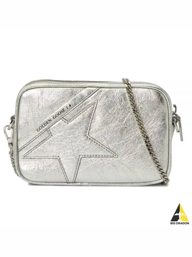 Star Metallic Mini Cross Bag Argento Silver - GOLDEN GOOSE - BALAAN 2