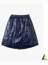 Midi Padded Down A-line Skirt Navy - JIL SANDER - BALAAN 2