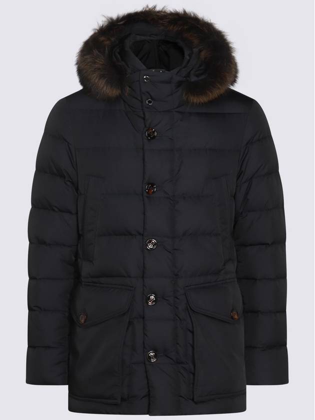 Moorer Blue Down Jacket - MOORER - BALAAN 1