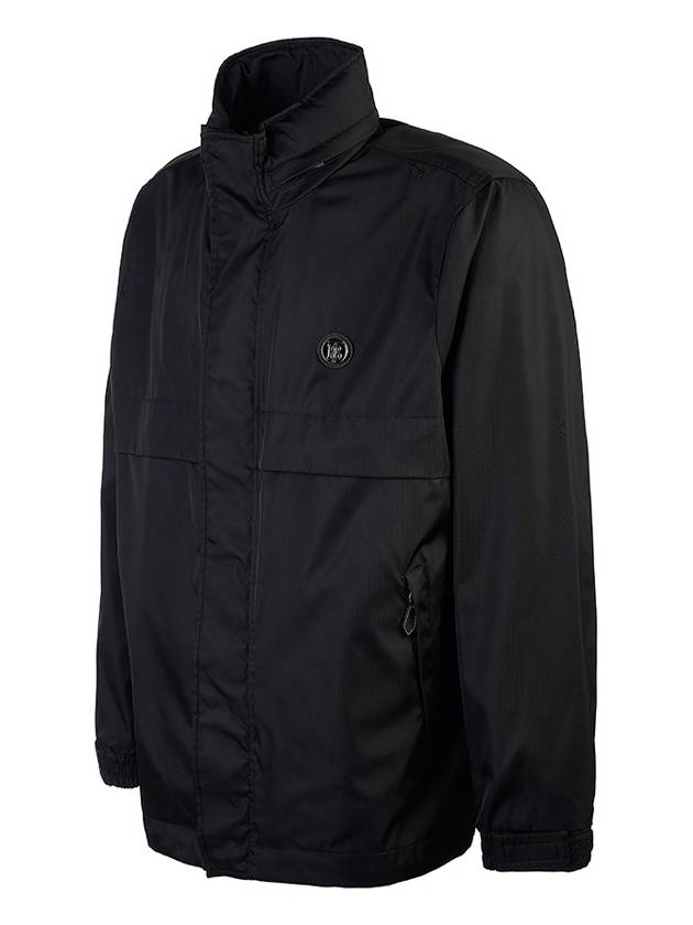 Packaway Monogram Windbreaker Black - BURBERRY - BALAAN 3