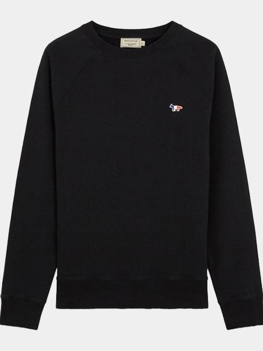 Women s Tricolor Fox Sweatshirt Black FW00308KM0001 BK - MAISON KITSUNE - BALAAN 1