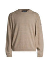 Laurent Merino Wool Knit Top Heather Chestnut Brown - A.P.C. - BALAAN 2