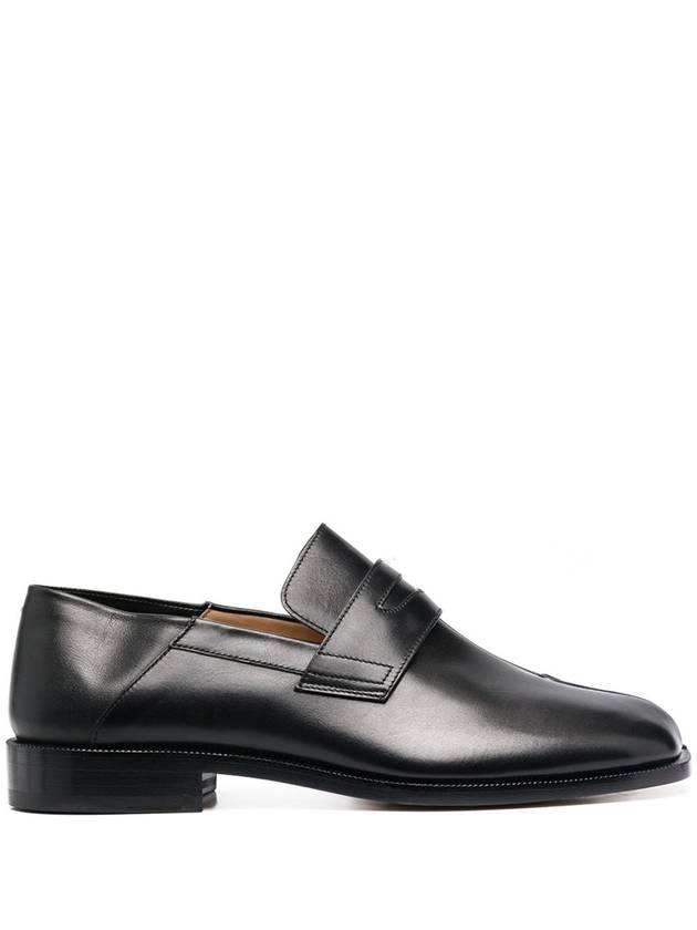 Men's Tabi Leather Loafer Black - MAISON MARGIELA - BALAAN 2