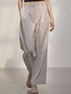 Life Wide Pants Beige - DEFEMME - BALAAN 2