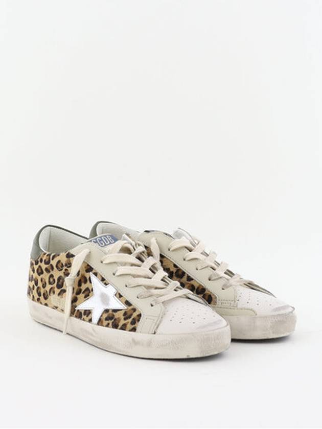 Superstar Classic Leopard Low Top Sneakers Brown - GOLDEN GOOSE - BALAAN 2