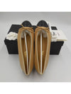 Ballerina flat shoes beige black size 37 G02819 - CHANEL - BALAAN 4