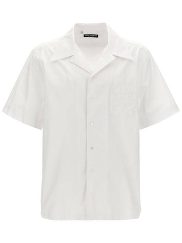 Dolce & Gabbana Logo Embroidery Shirt - DOLCE&GABBANA - BALAAN 1