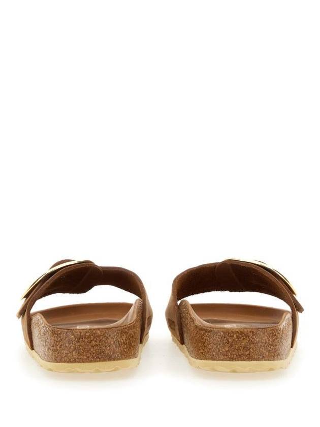 Madrid Big Buckle Slippers Cognac - BIRKENSTOCK - BALAAN 7