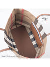 London check canvas medium tote bag 80840471 taupebrown - BURBERRY - BALAAN 4