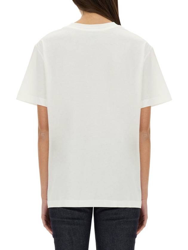 Boxy Rue Madame Short Sleeve T-Shirt White - A.P.C. - BALAAN 6