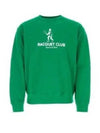 Racquet Club Crew Neck Sweatshirt Green - SPORTY & RICH - BALAAN 2