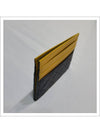 Intrecciato Two-Tone Card Wallet Yellow - BOTTEGA VENETA - BALAAN 8