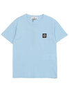 Kids short sleeve t shirt 801620147 V0040 10A12A adult wearable - STONE ISLAND - BALAAN 1