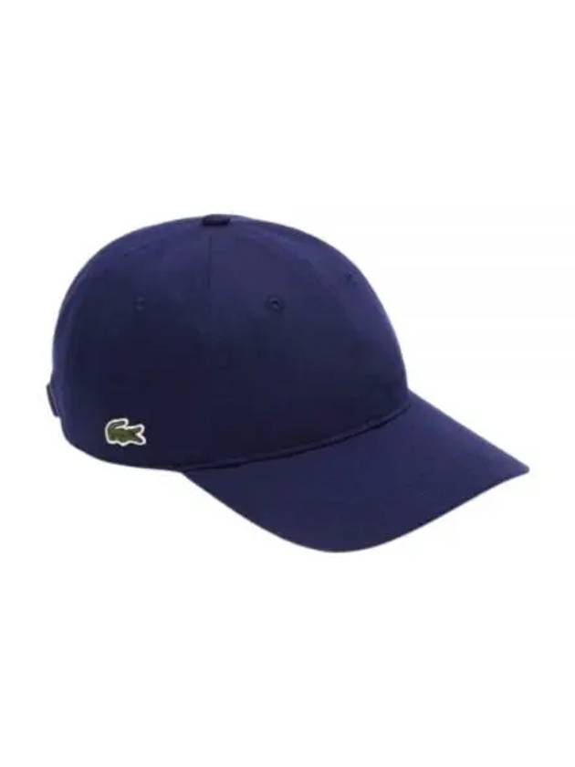 Logo Patch Cotton Ball Cap Navy - LACOSTE - BALAAN 2