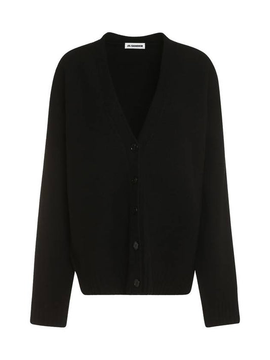 wool cardigan J02GP0055 J14506 001 - JIL SANDER - BALAAN 1