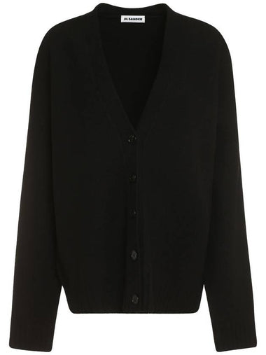 wool cardigan J02GP0055 J14506 001 - JIL SANDER - BALAAN 1