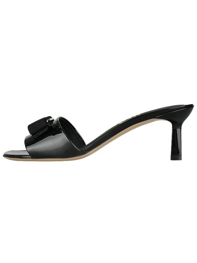 Vara Bow Sandal Heels Black - SALVATORE FERRAGAMO - BALAAN 4