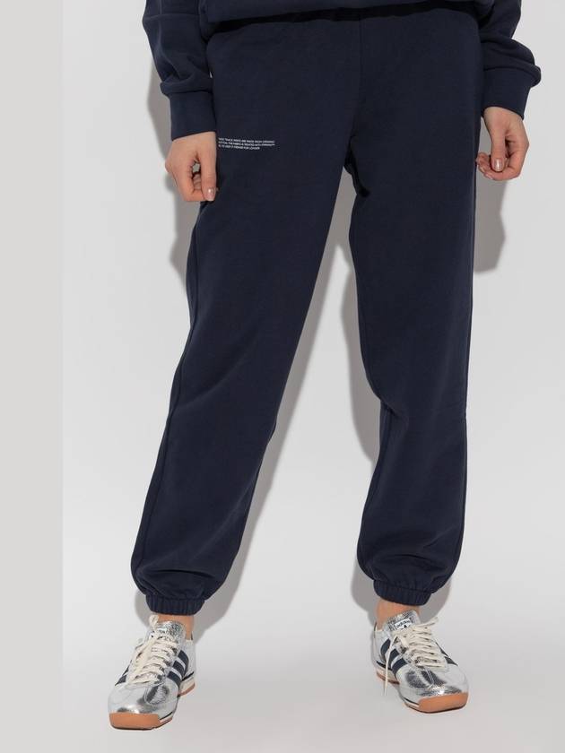 Pangaia Sweatpants With Logo, Unisex, Navy Blue - PANGAIA - BALAAN 3