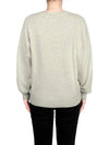 Marisans Logo Knit Top Light Grey - ISABEL MARANT - BALAAN 3