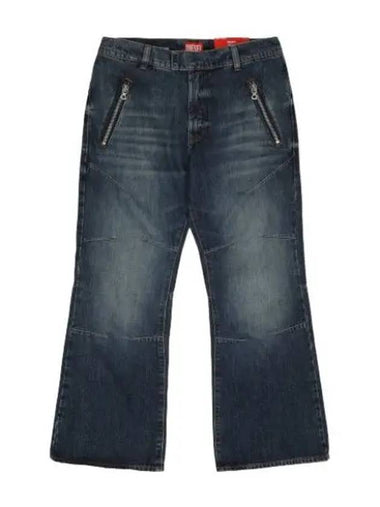 Bootcut Ismith Denim Pants Blue Jeans - DIESEL - BALAAN 1