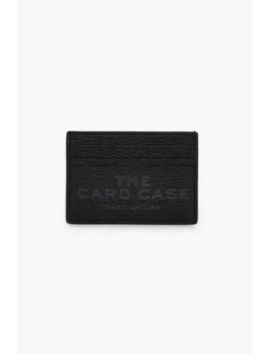 Leather The Items Card Case Black MBACA24001BKX - MARC JACOBS - BALAAN 1