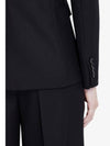 Osanna Double Breasted Blazer Jacket Black - MAX MARA - BALAAN 5