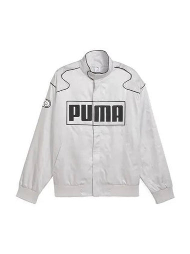 Archive Seasonal Relaxed Racer Jacket Gray 629914 61 - PUMA - BALAAN 1