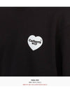 Heart Bandana Sweatshirt Black - CARHARTT WIP - BALAAN 7