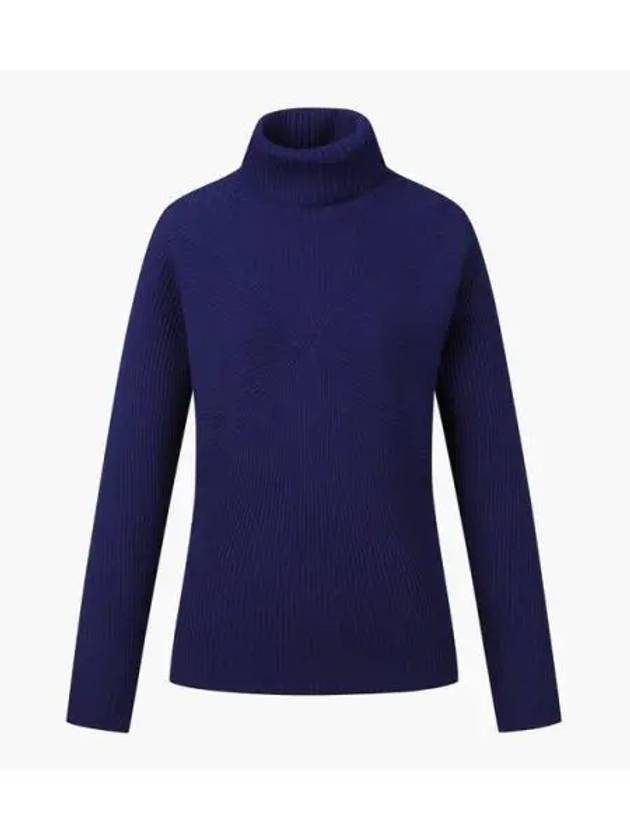 GOLF Women s Mix Tissue High Neck Knit - DESCENTE - BALAAN 1