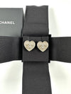 Heart CC logo earrings gold crystal earrings 23P ABA406 - CHANEL - BALAAN 4