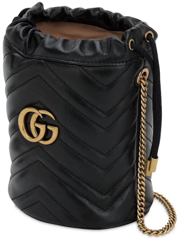 Mini GG MARMONT 2 0 Marmont leather bucket bag - GUCCI - BALAAN 5