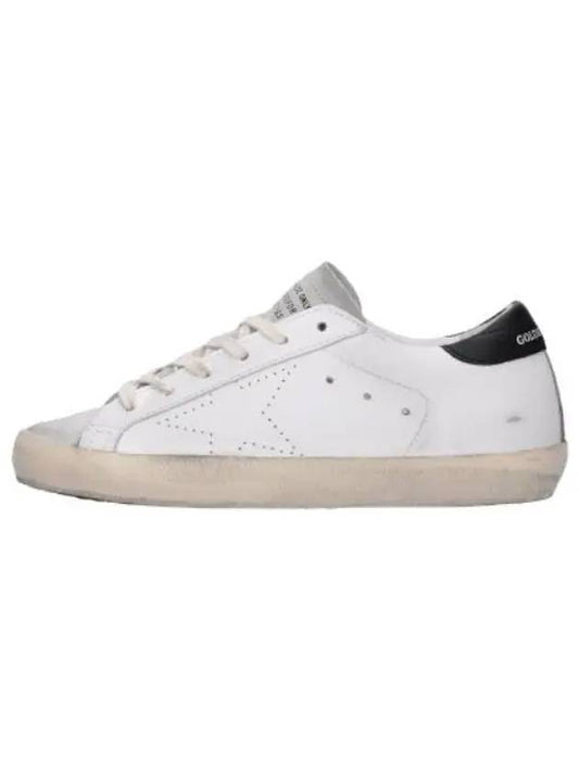 Superstar Black Tab Sneakers White - GOLDEN GOOSE - BALAAN 1