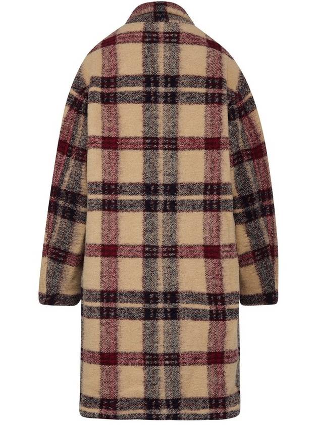 Wool Check Gabrielle Single Coat - ISABEL MARANT ETOILE - BALAAN 4