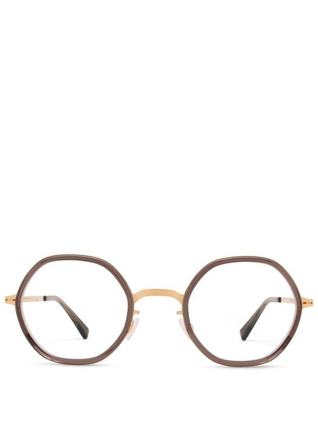 Mykita ALYA A83-Champagne Gold/Clear Ash - MYKITA - BALAAN 1