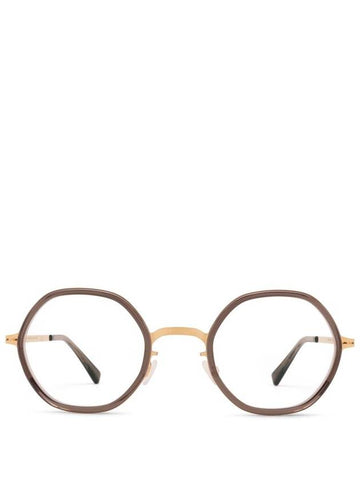 Mykita ALYA A83-Champagne Gold/Clear Ash - MYKITA - BALAAN 1